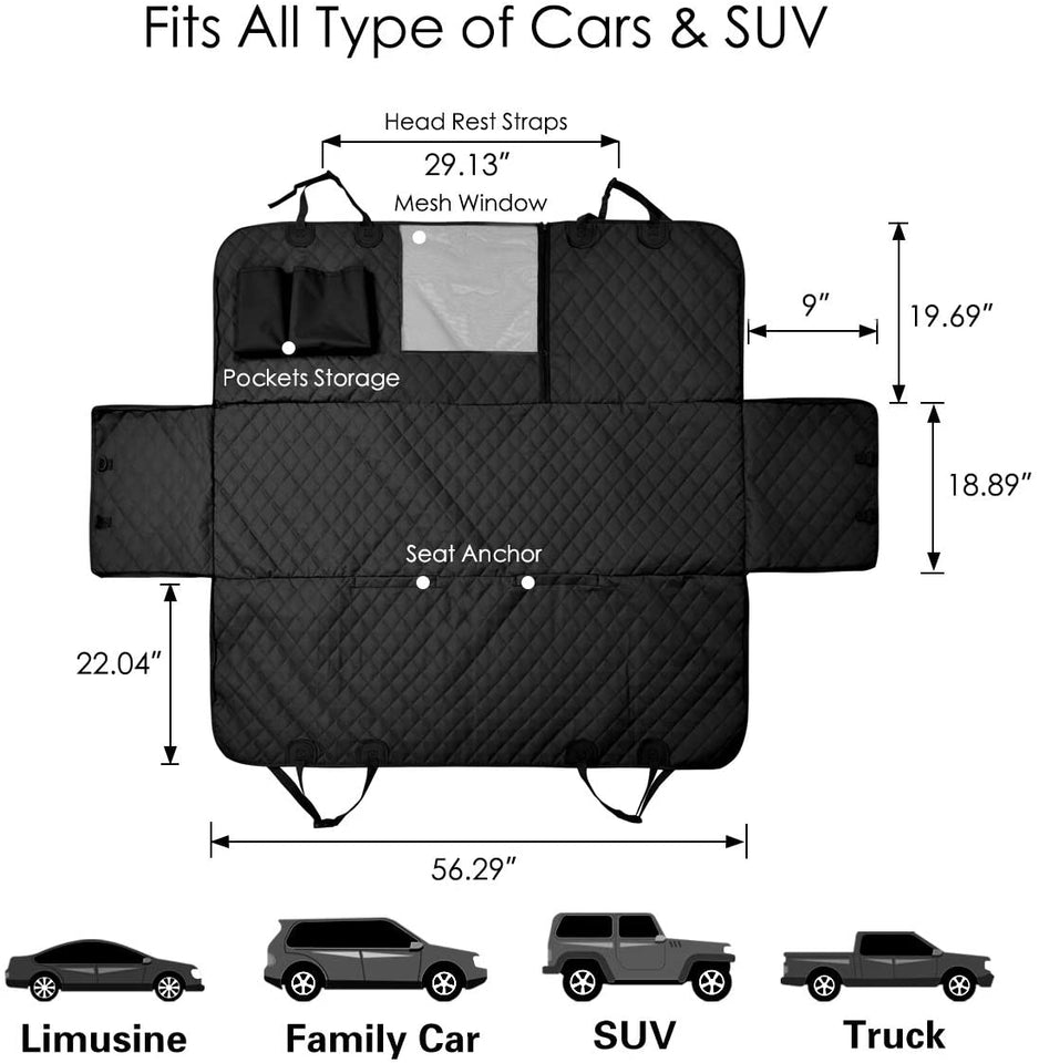 PetCover™ - Premium WaterProof Car Seats Protector - TumTum