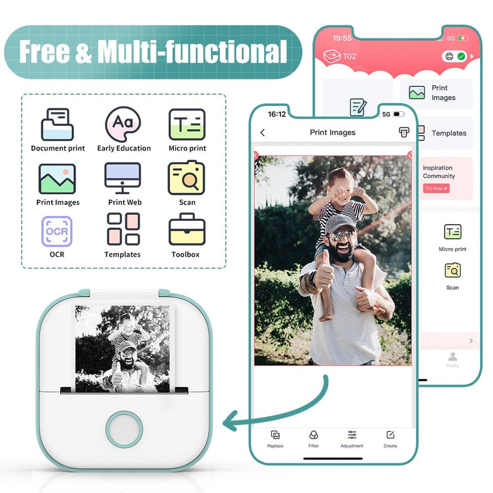 PrintPalm™ - The Ultimate Pocket Printer - TumTum