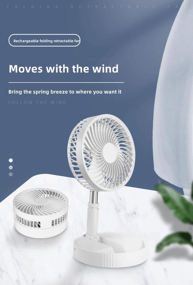 PrimeFan 8.7inch Rechargeable Portable USB Fan