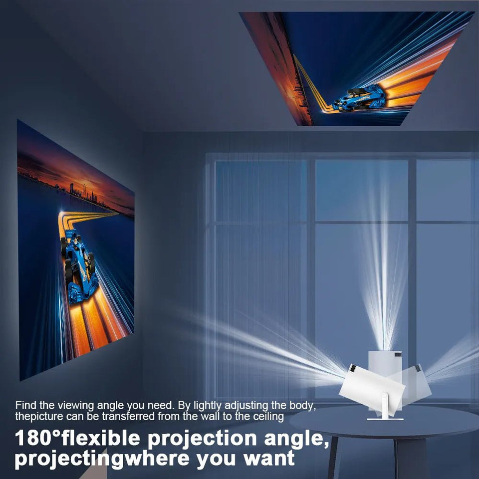 ProjectorPlus™ - 4K Android Projector - TumTum