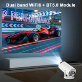 ProjectorPlus™ - 4K Android Projector - TumTum