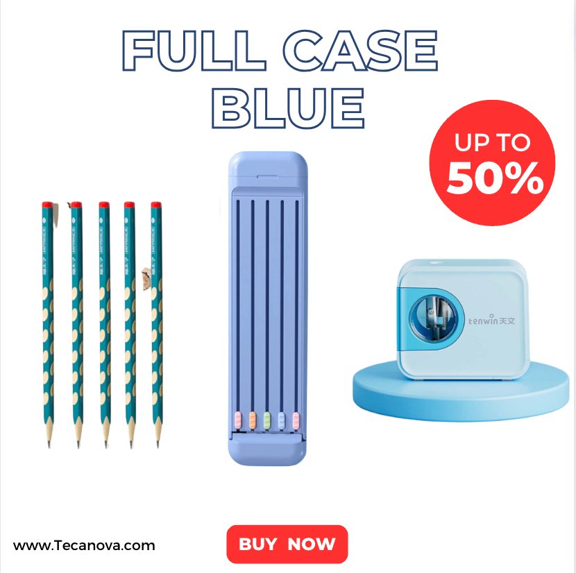 PupilCase ™ - Multifunctional 8 in 1 pen case - TumTum