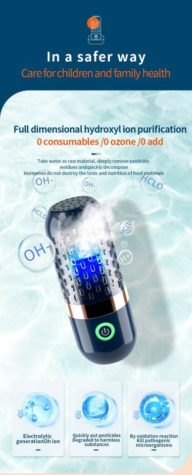 PureVeggie™ - Capsule Food OH-Ion Purifier - TumTum