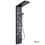 Rainfall Shower ™ - Luxurious 6-Stage LED Shower Panel with Massage Jets and Temperature Screen - TumTum