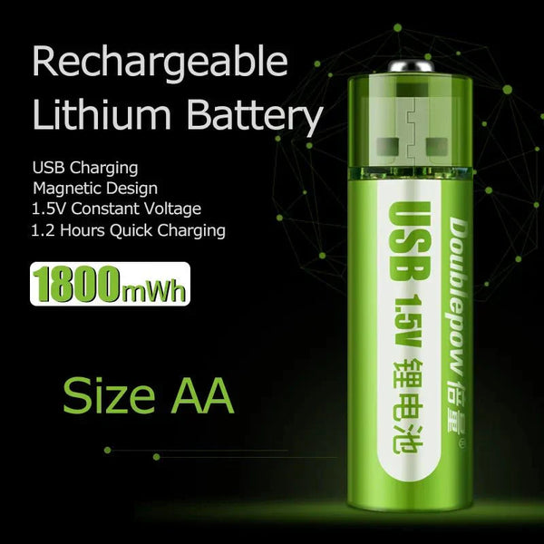RePower™ - USB Rechargeable Li-ion Battery - TumTum