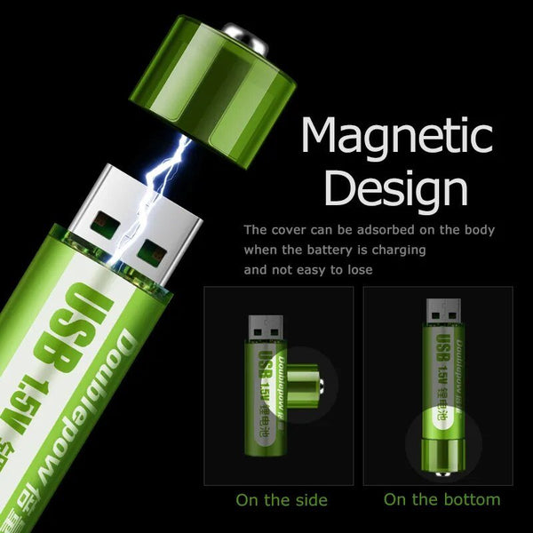 RePower™ - USB Rechargeable Li-ion Battery - TumTum
