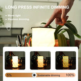 RetroGlow™ - Vintage Wooden Folding Paper USB Rechargeable Lantern - TumTum