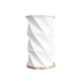 RetroGlow™ - Vintage Wooden Folding Paper USB Rechargeable Lantern - TumTum
