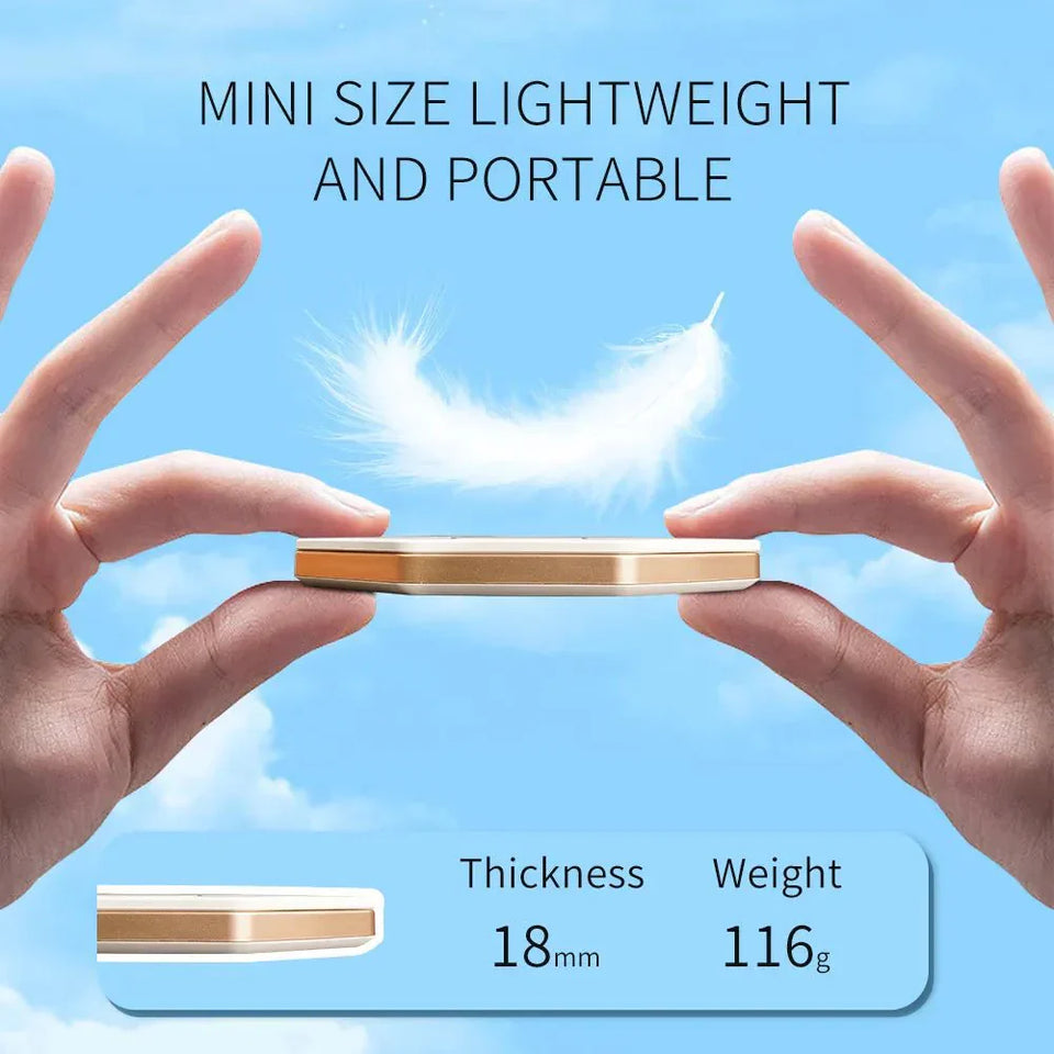 RetroGlow™ - Vintage Wooden Folding Paper USB Rechargeable Lantern - TumTum