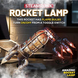 Rocket Ship Industrial Vintage Lamp - TumTum