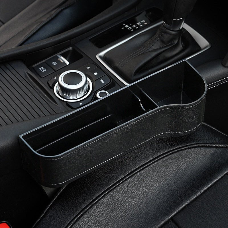 SeatPocket™ - Leather Multifunctional Car Seat Organizer - TumTum