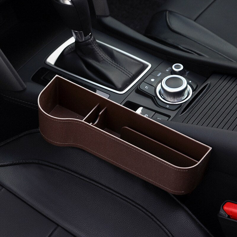 SeatPocket™ - Leather Multifunctional Car Seat Organizer - TumTum