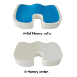 SitRelief™ - Gel Memory Foam U-shaped Seat Cushion - TumTum