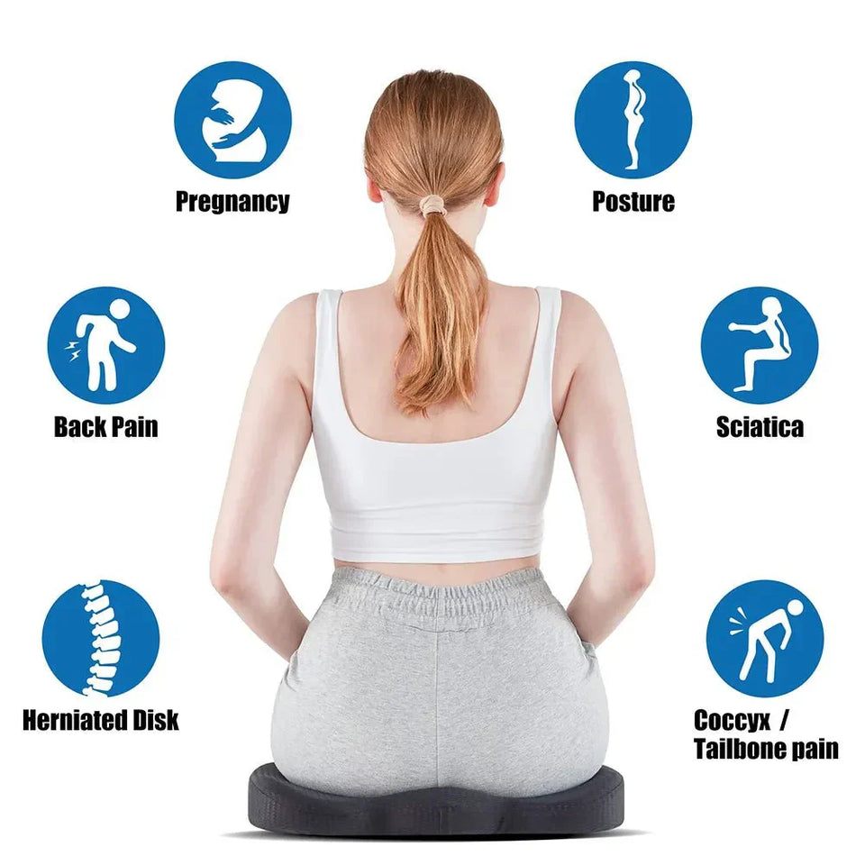 SitRelief™ - Gel Memory Foam U-shaped Seat Cushion - TumTum