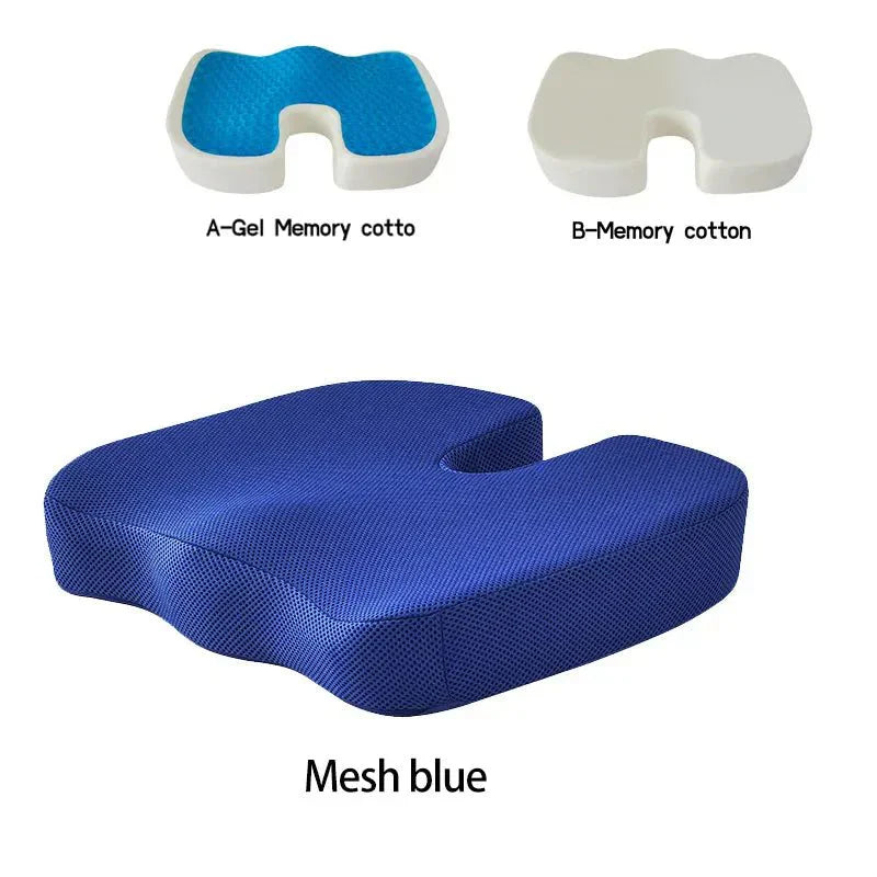 SitRelief™ - Gel Memory Foam U-shaped Seat Cushion - TumTum