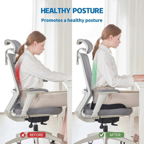SitRelief™ - Gel Memory Foam U-shaped Seat Cushion - TumTum