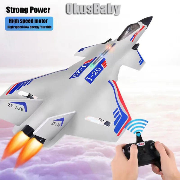 SkyGlide™ - 2.4GHz J20 RC Fighter Plane - TumTum