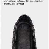 SlipOnShoes™ - Leather Foldable Breathable Slip-on Shoe - TumTum