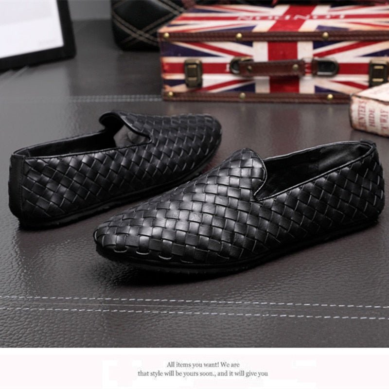 SlipOnShoes™ - Leather Foldable Breathable Slip-on Shoe - TumTum