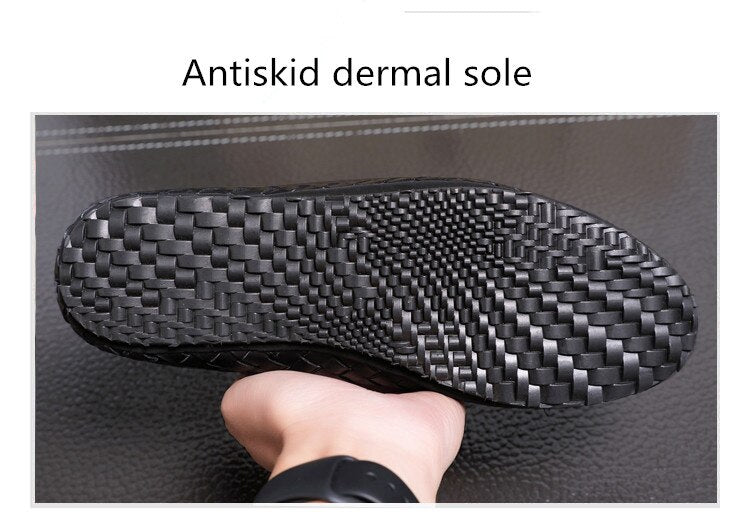 SlipOnShoes™ - Leather Foldable Breathable Slip-on Shoe - TumTum
