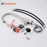 Smart Stainless Steel Sensor Kitchen Faucet [With Pull Out & Spray Head] - TumTum