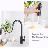 Smart Stainless Steel Sensor Kitchen Faucet [With Pull Out & Spray Head] - TumTum
