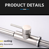 Smart Stainless Steel Sensor Kitchen Faucet [With Pull Out & Spray Head] - TumTum