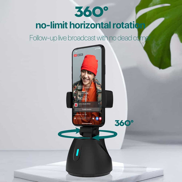 SmartFollower ™ - 360 Rotation Face tracking Selfie Stick - TumTum
