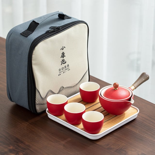 SpillProff ™ 360° Vintage Tea Cup Set - TumTum