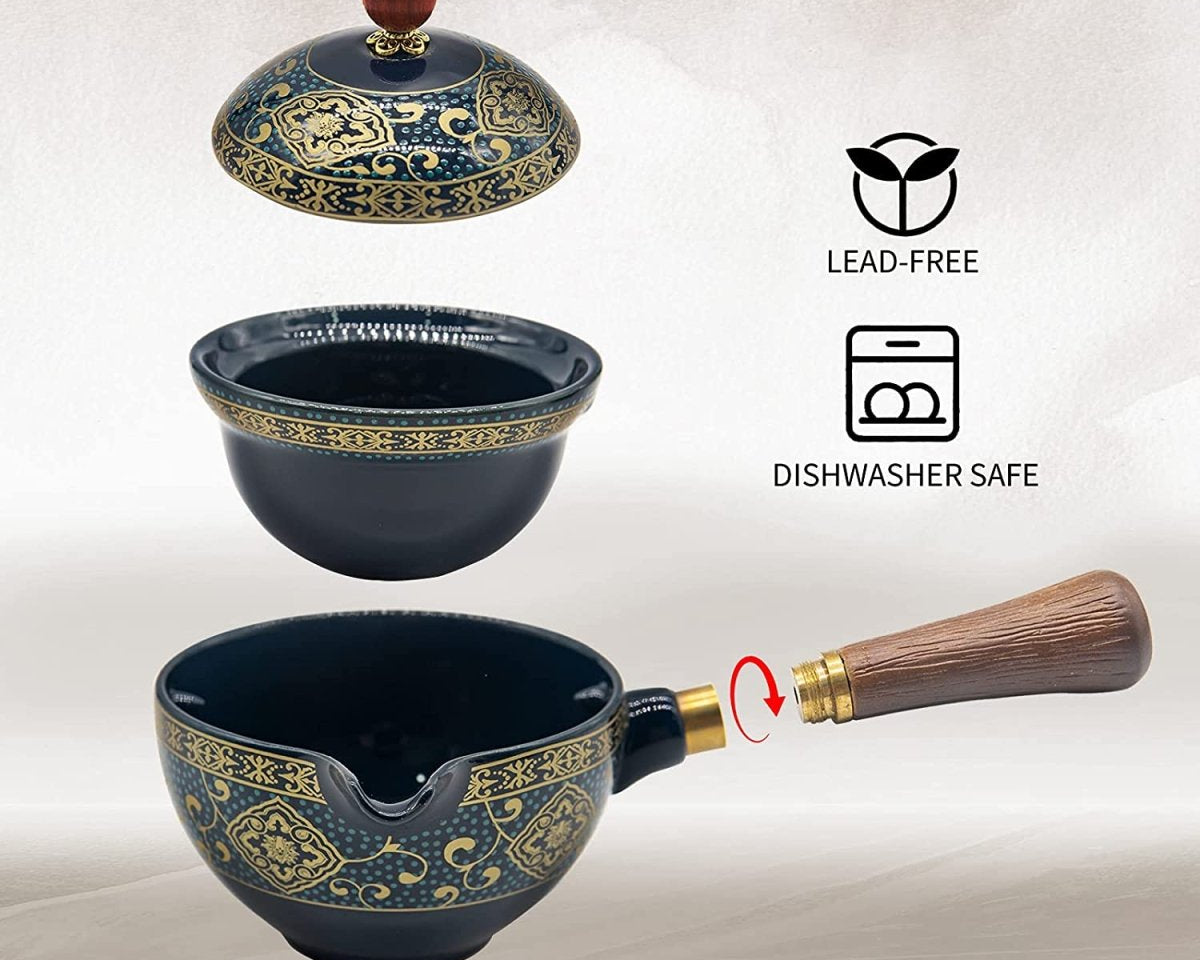 SpillProff ™ 360° Vintage Tea Cup Set - TumTum