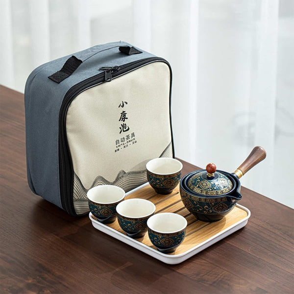 SpillProff ™ 360° Vintage Tea Cup Set - TumTum