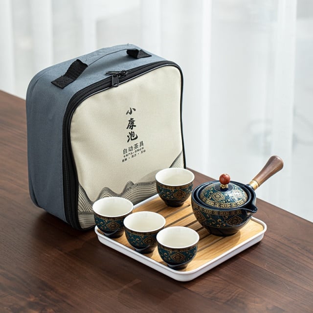 SpillProff ™ 360° Vintage Tea Cup Set - TumTum