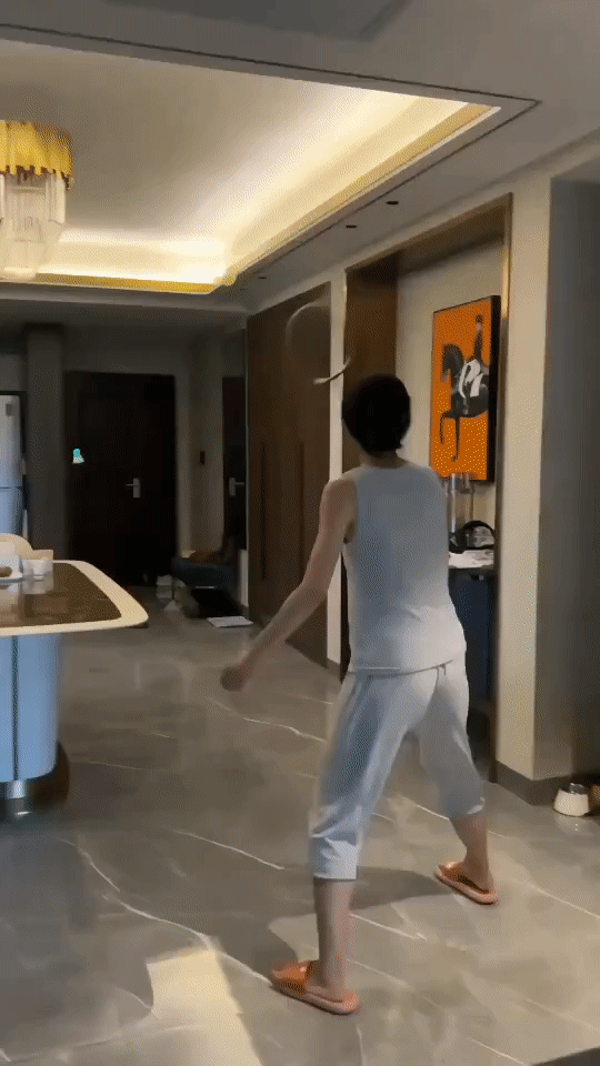 SpinShot™ - Badminton Trainers Stretch Shuttlecock - TumTum