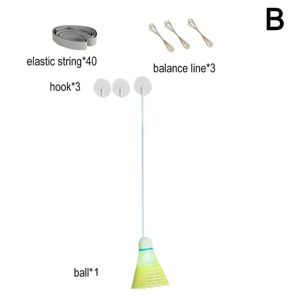 SpinShot™ - Badminton Trainers Stretch Shuttlecock - TumTum