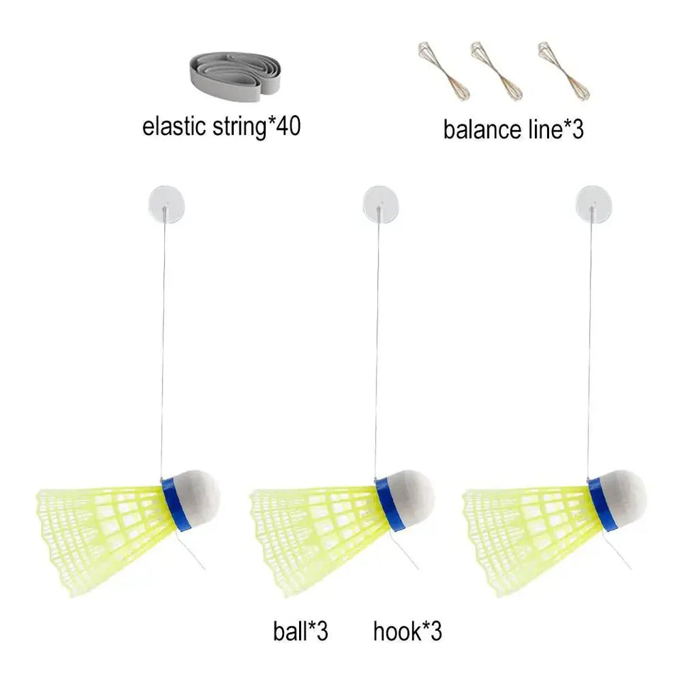 SpinShot™ - Badminton Trainers Stretch Shuttlecock - TumTum