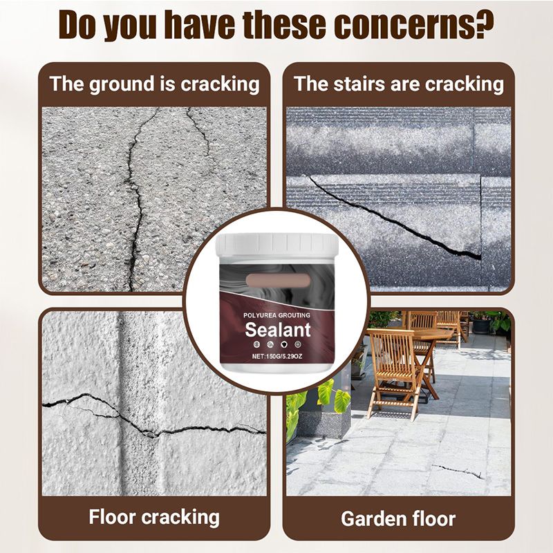 Waterproof Polyurethane Grouting Sealant - Crack & Leak Repair