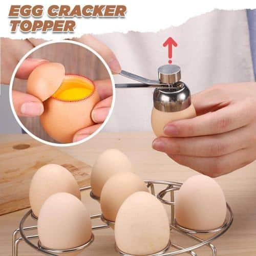 Stainless Steel Egg Cracker Topper - TumTum