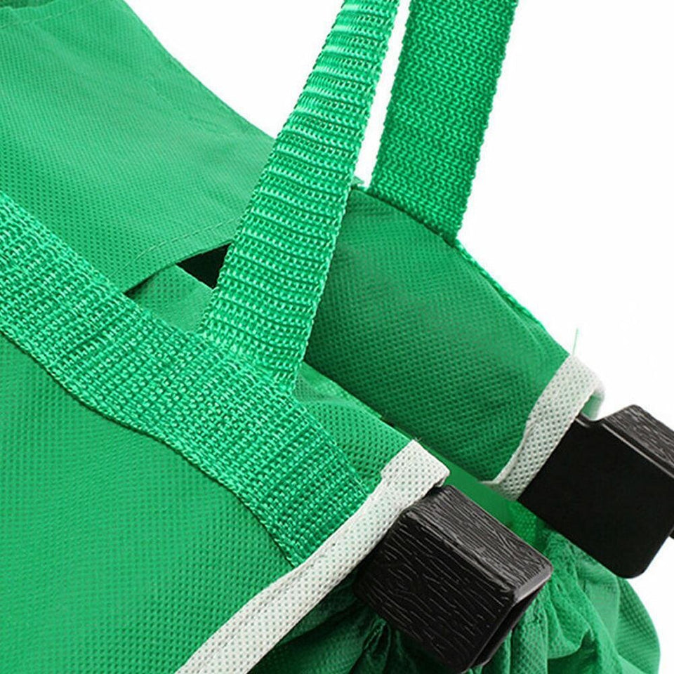 Supermarket Shopping Bag [Reusable and Green] - TumTum