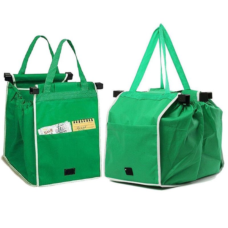 Supermarket Shopping Bag [Reusable and Green] - TumTum