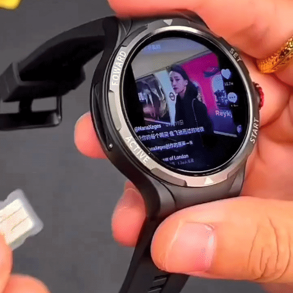 SyncBud™ - Stereo Wireless Headset Smart Watch for Men - TumTum