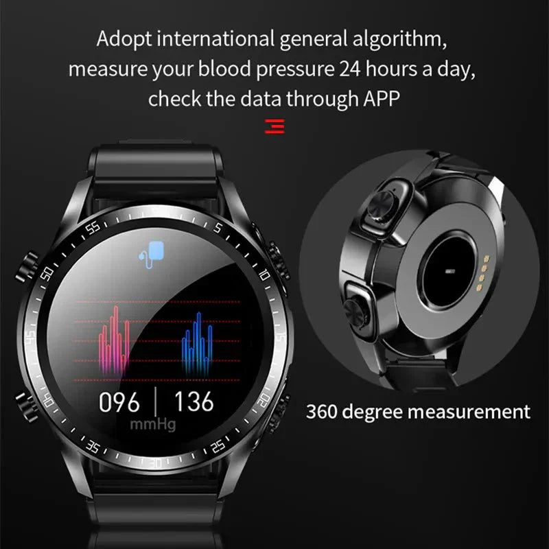 SyncBud™ - Stereo Wireless Headset Smart Watch for Men - TumTum