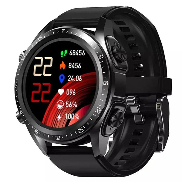 SyncBud™ - Stereo Wireless Headset Smart Watch for Men - TumTum