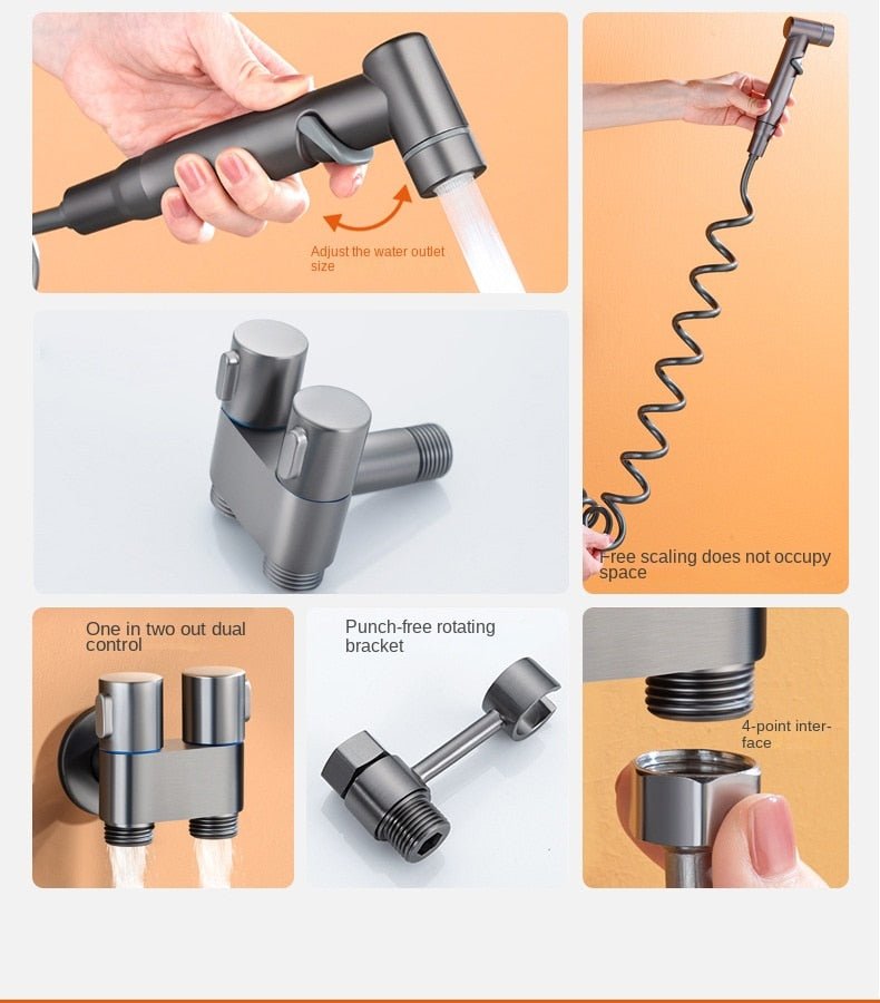 Techanova BidetFaucet Set™ - TumTum
