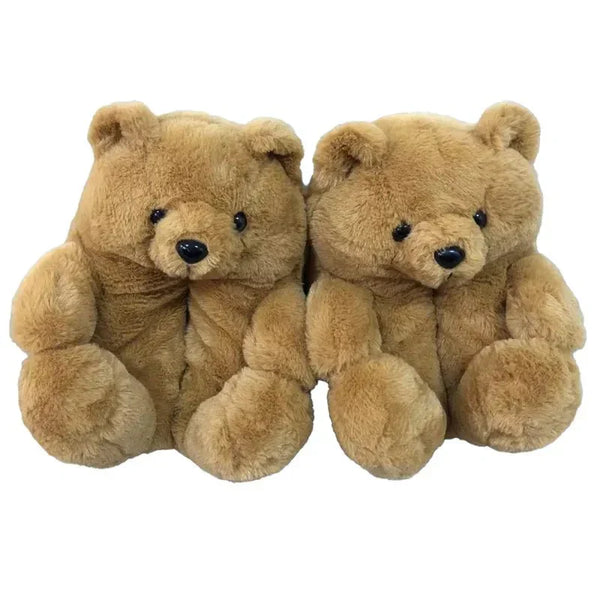 TeddyToes™ - Cute Teddy Bear Plush Shoes - TumTum