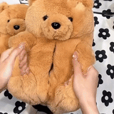 TeddyToes™ - Cute Teddy Bear Plush Shoes - TumTum