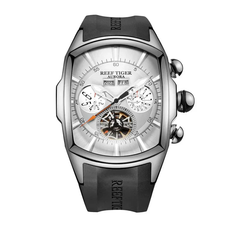 TimeSculpt™ - Tourbillon Stainless Steel Sports Watch - TumTum