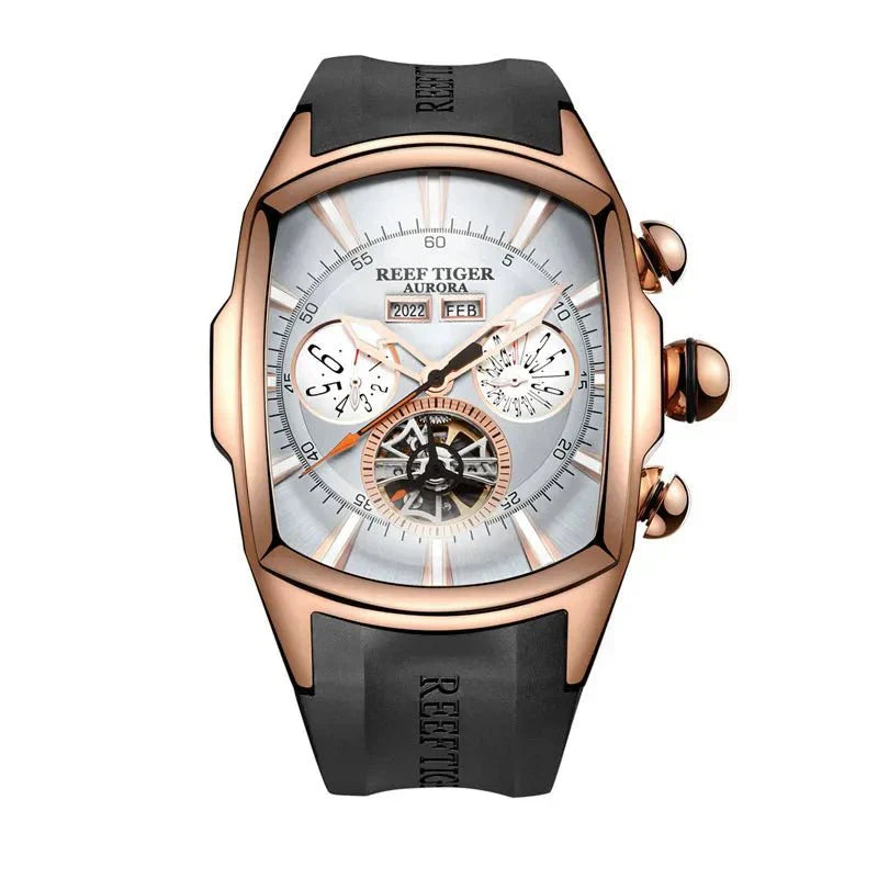 TimeSculpt™ - Tourbillon Stainless Steel Sports Watch - TumTum