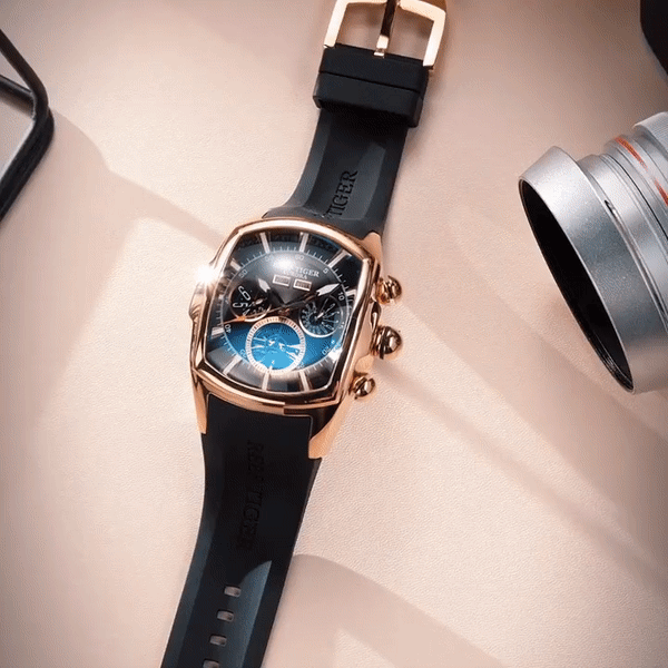 TimeSculpt™ - Tourbillon Stainless Steel Sports Watch - TumTum