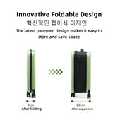 TravelFlex™ - Foldable Roll-On Suitcase - TumTum