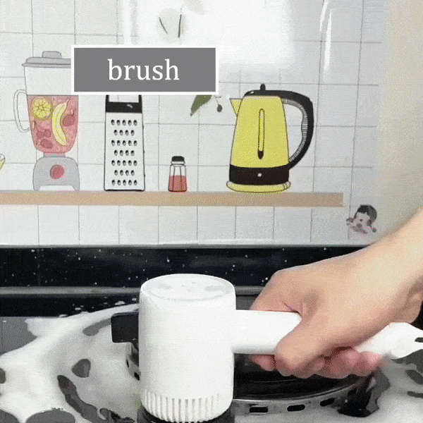 TurboScrub™ - Electric Cleaning Multi-functional Brush - TumTum
